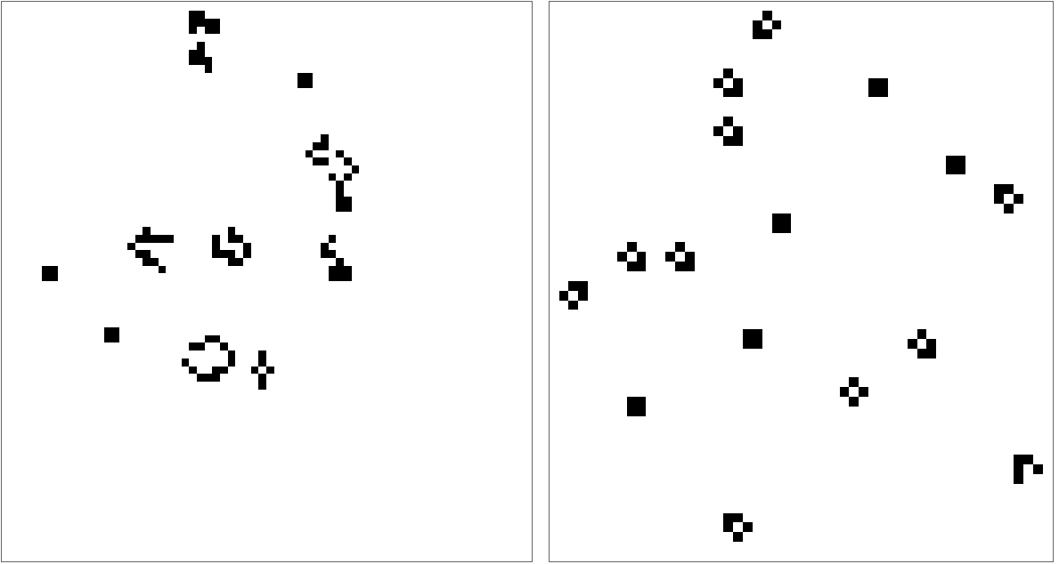 Mathematical Games: game of life circuitry